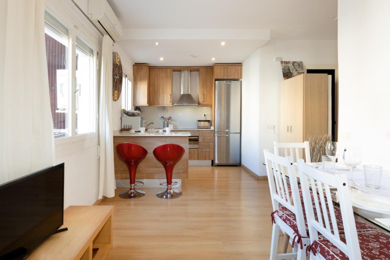 Cute Apartment In Sants Station With Hbo & Alexa & Ac Barcelona Exteriör bild