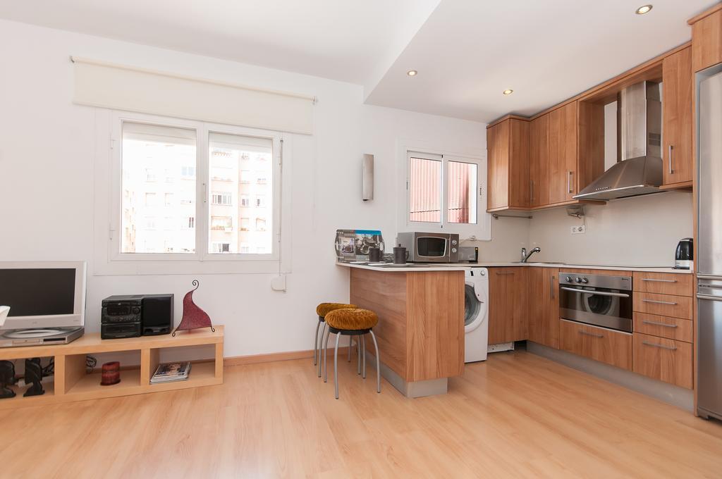 Cute Apartment In Sants Station With Hbo & Alexa & Ac Barcelona Rum bild